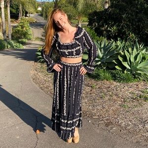 Free People Skirt Set